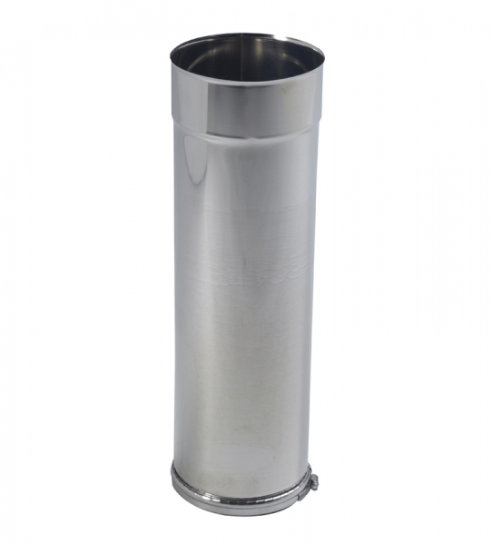 LONGUEUR 5O CM  COULISSANT 125 INOX 304+ BAGUE